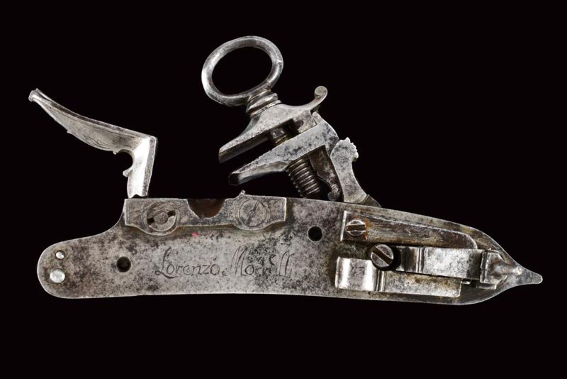 A roman style flintlock by Lorenzo Morvelli - Bild 5 aus 6