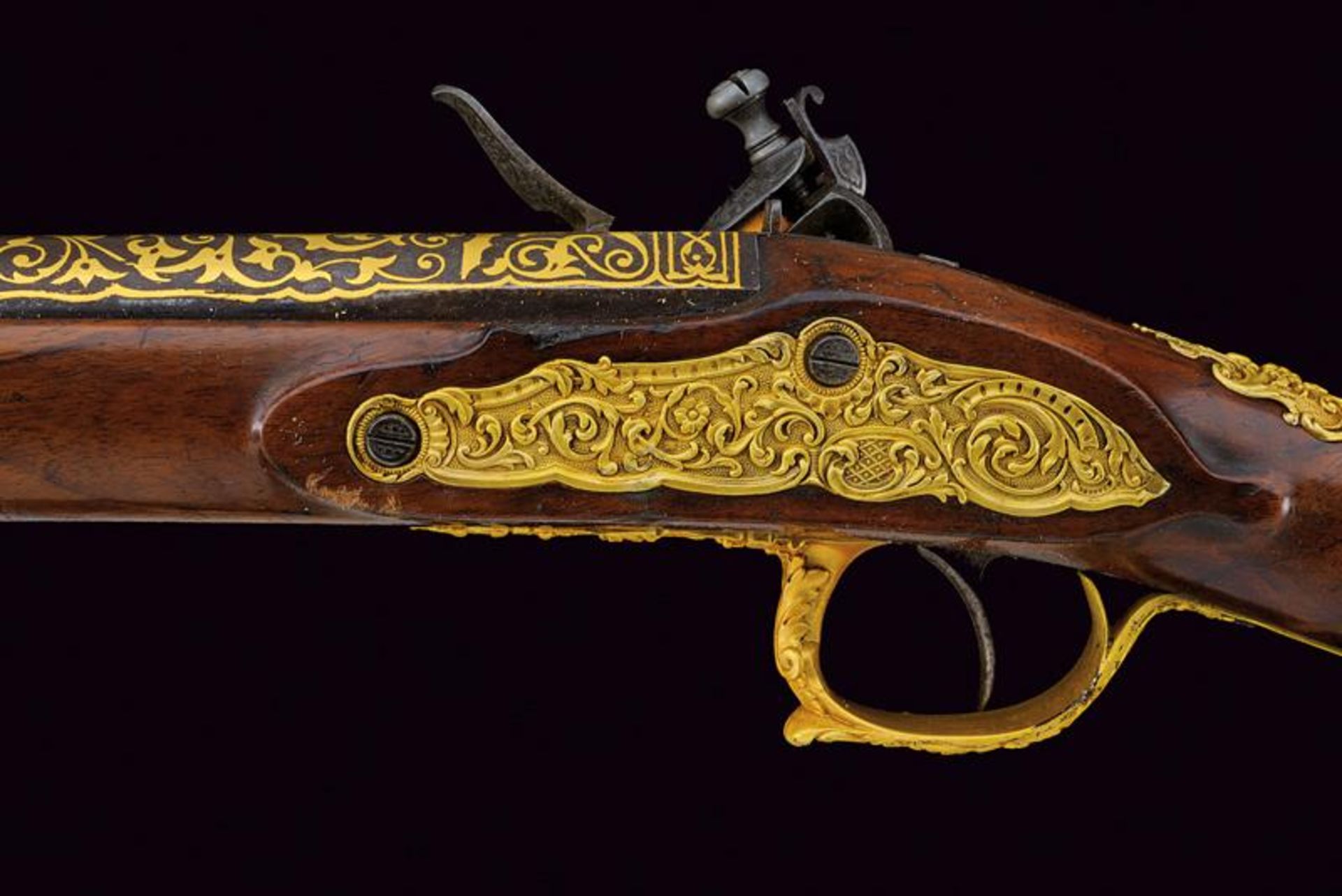 A beautiful flintlock gun by Manceaux - Bild 4 aus 14