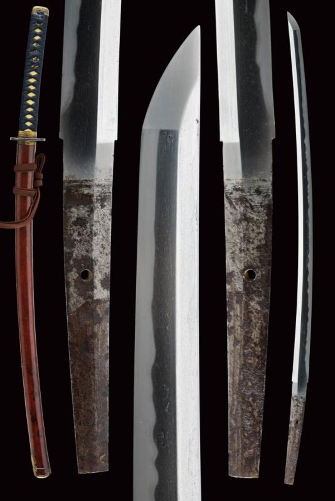 A katana in koshirae