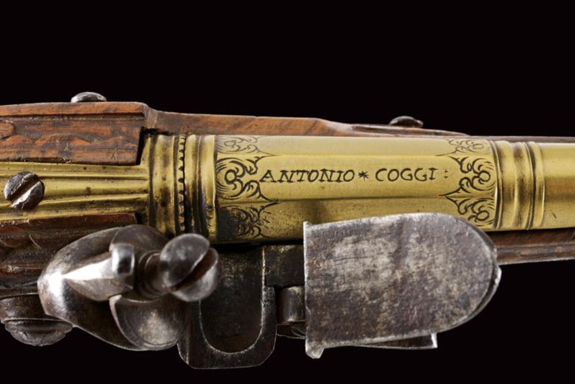 A pistol-shaped flintlock lighter - Bild 4 aus 7