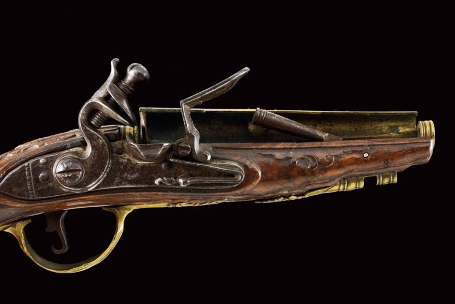 A pistol-shaped flintlock lighter - Bild 2 aus 7