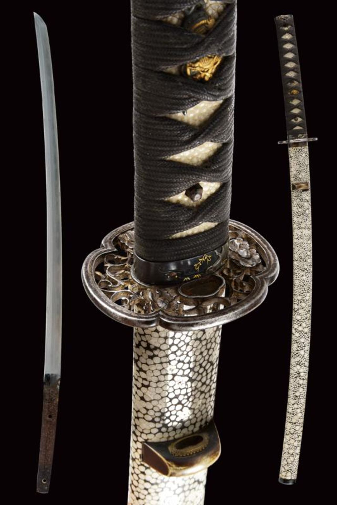 A katana in koshirae