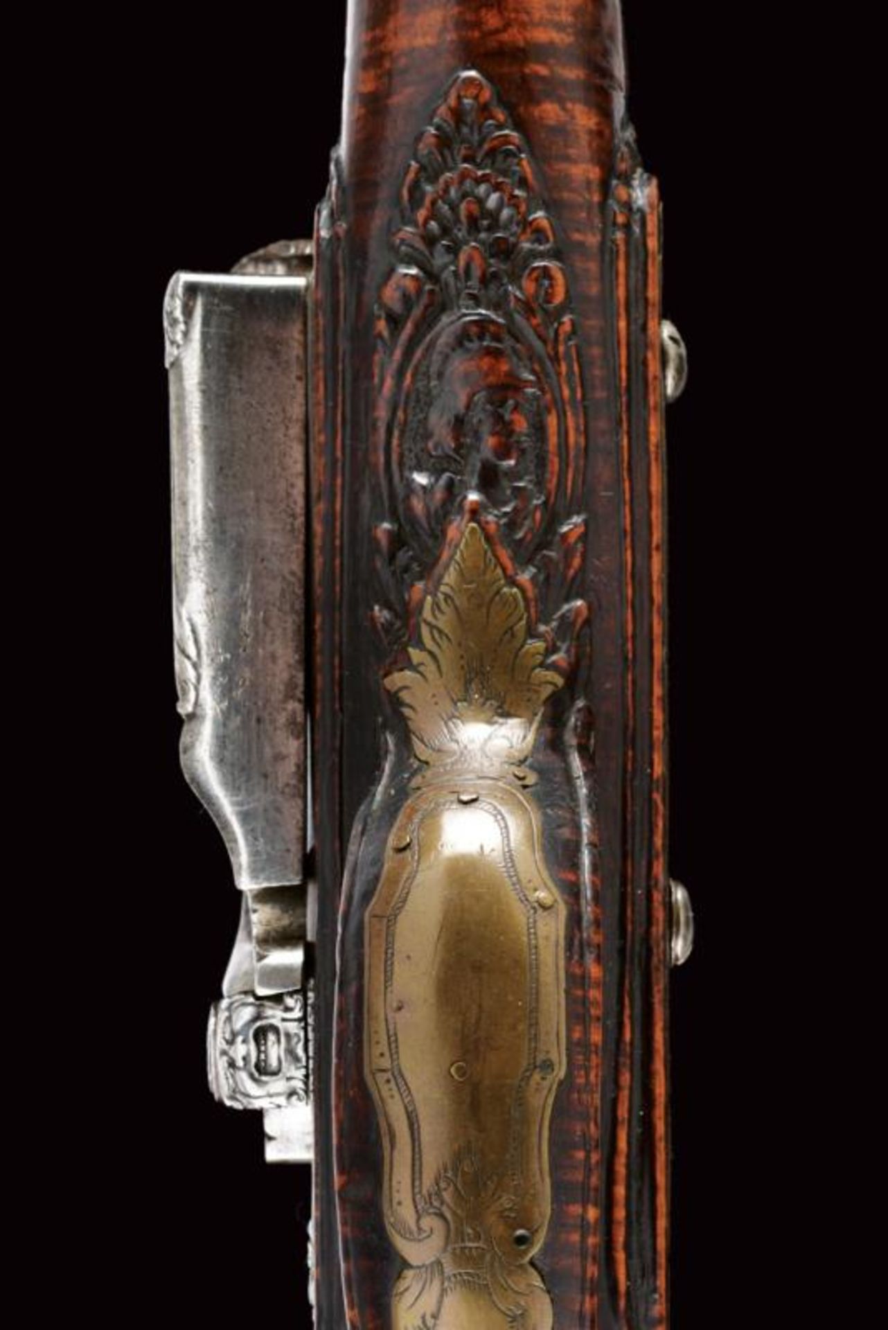 A fine roman style flintlock hunting gun by 'Il Matassa' - Image 9 of 14