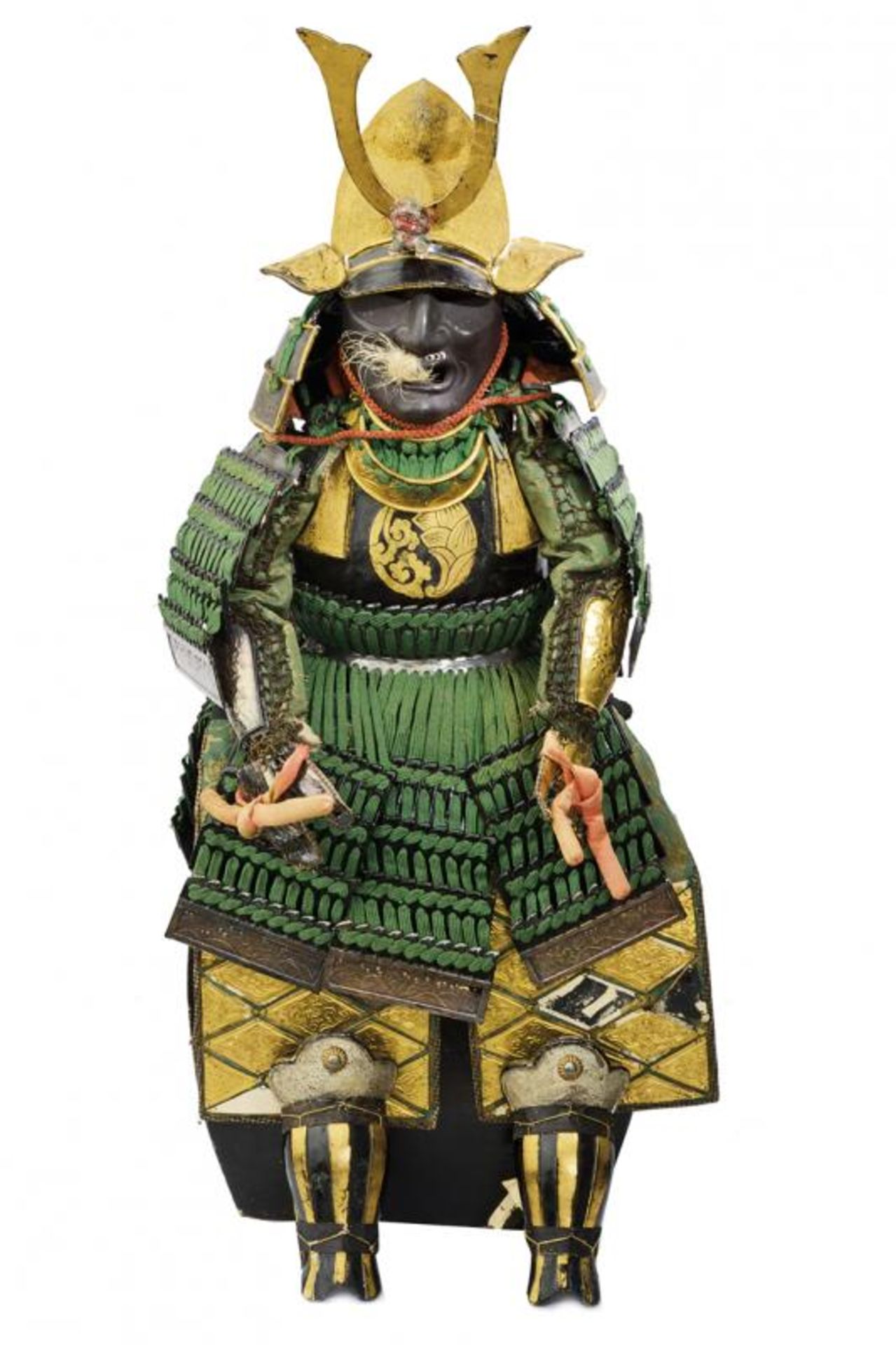 A model of a Japanese armour