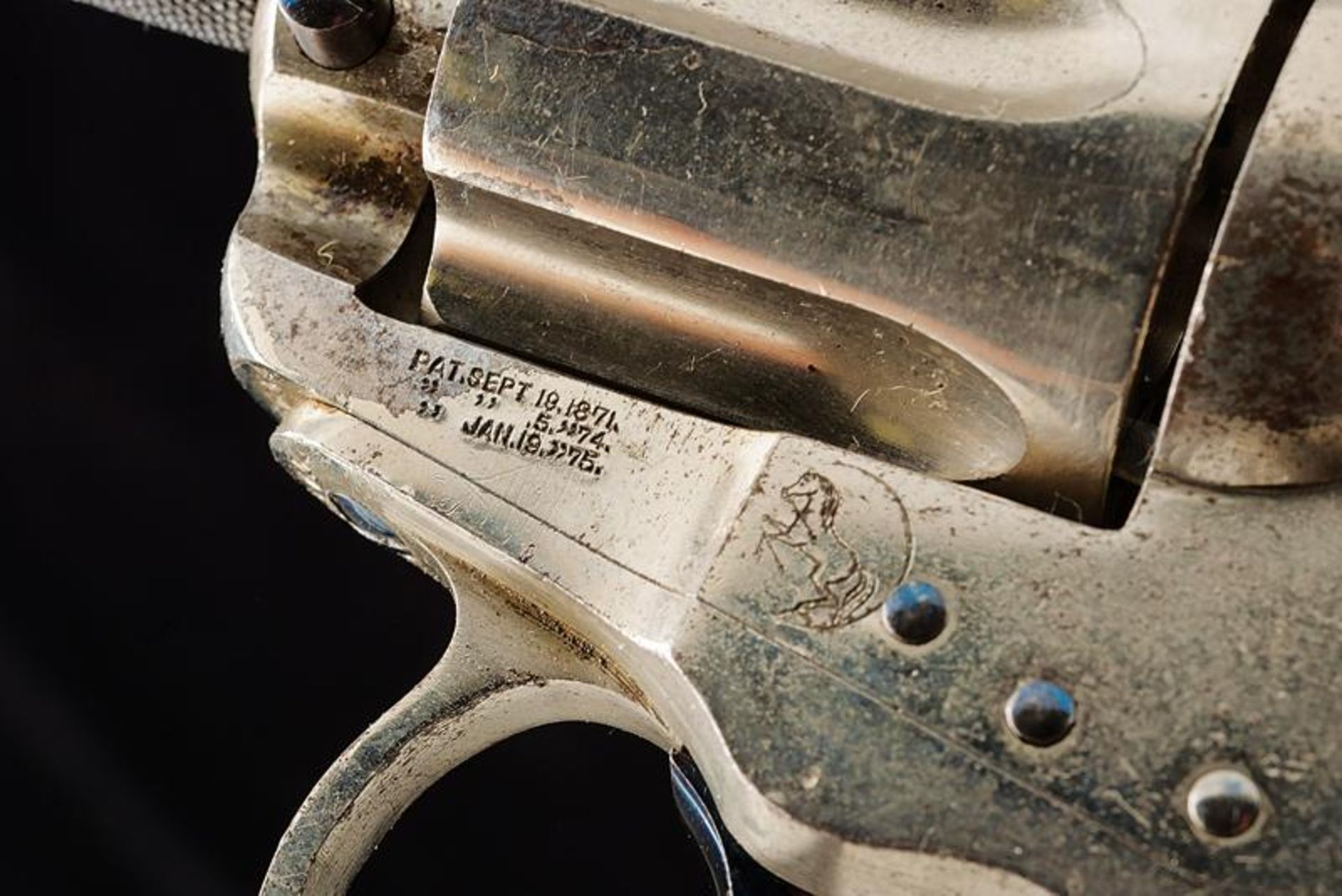 A Colt Model 1877 'Lightning' D.A. Revolver - Image 3 of 4