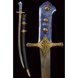 A rare lapis lazuli hilted kilij