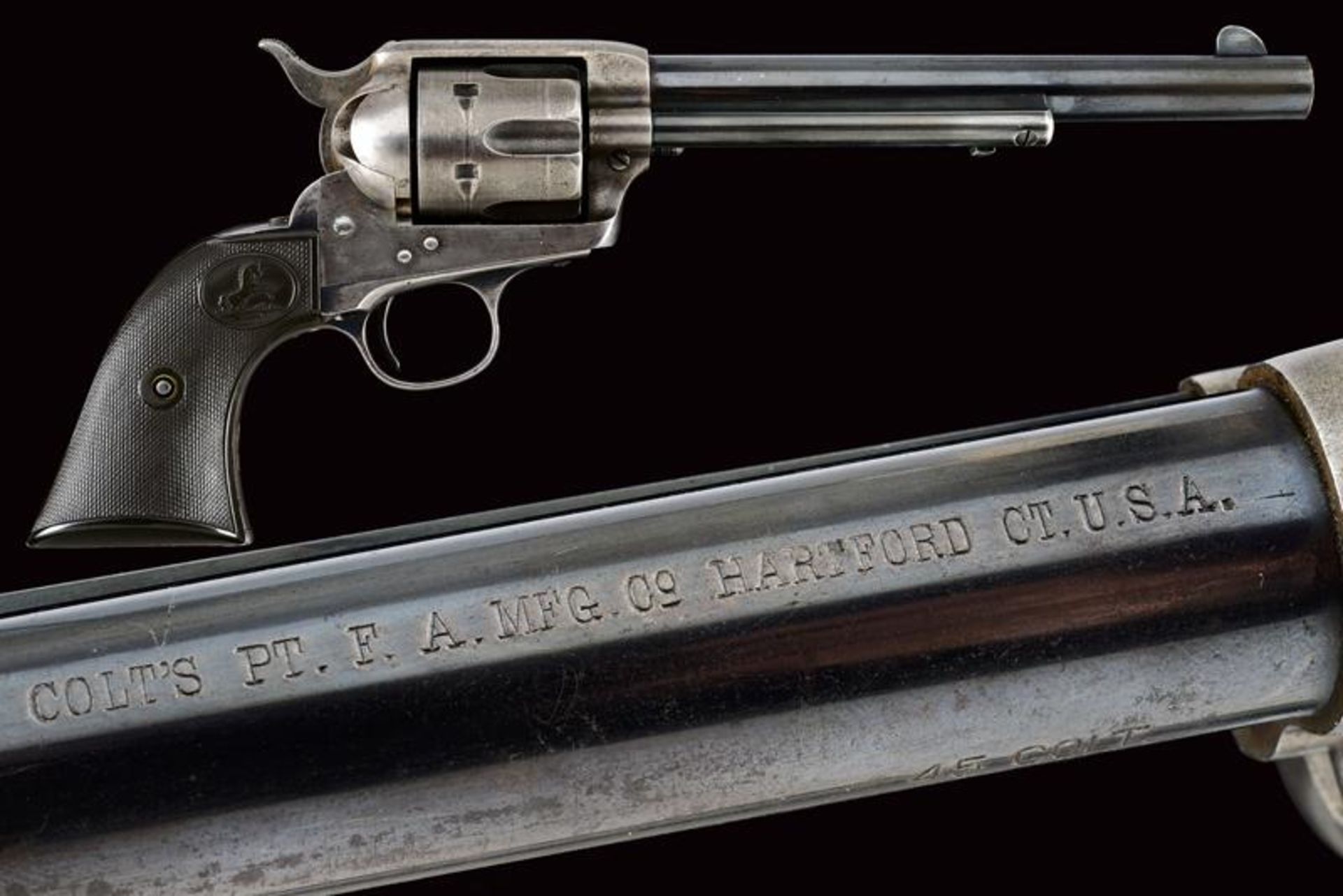 A Colt Single Action Army Revolver 'Cavalry'