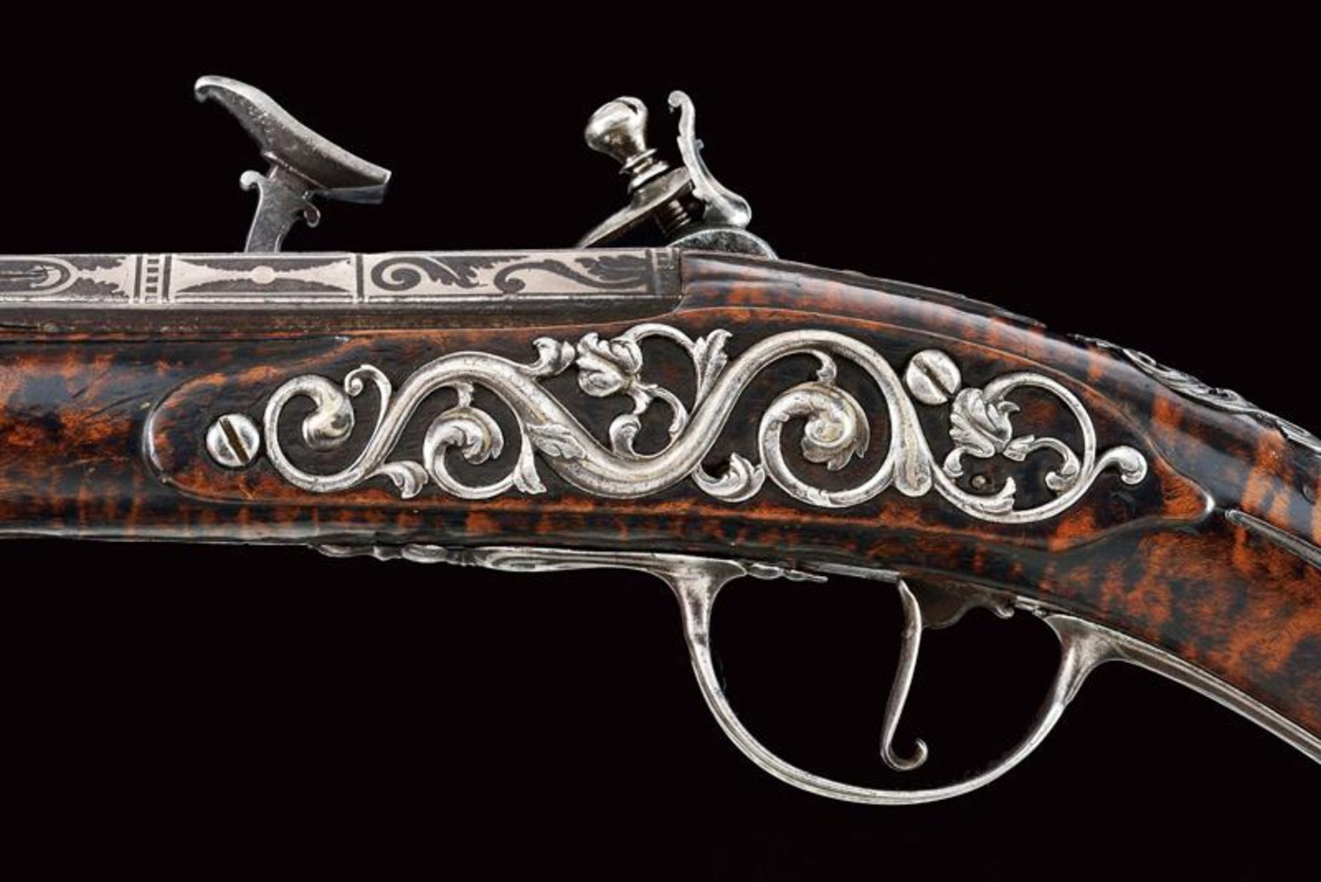 An elegant snaphaunce lock pistol by Acqua Fresca - Bild 4 aus 13