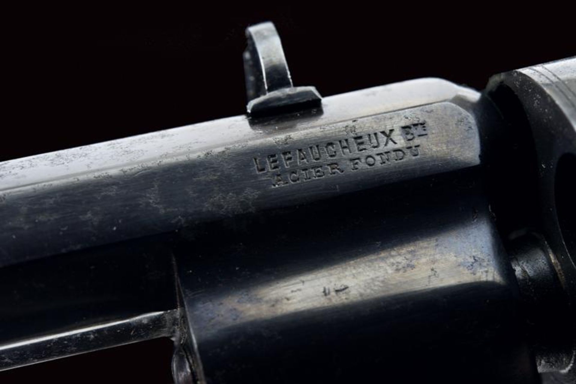 A Lefaucheux pin-fire revolver by Francotte - Bild 3 aus 7