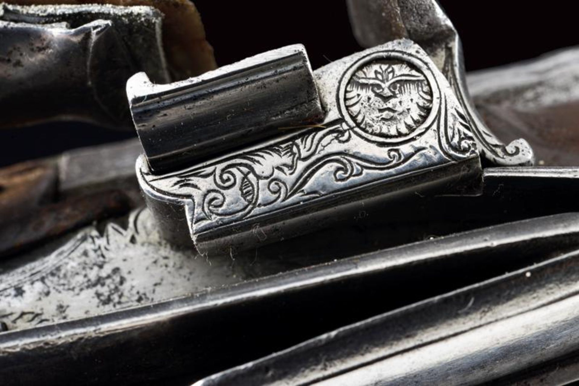A beautiful miquelet lock pistol - Image 6 of 11