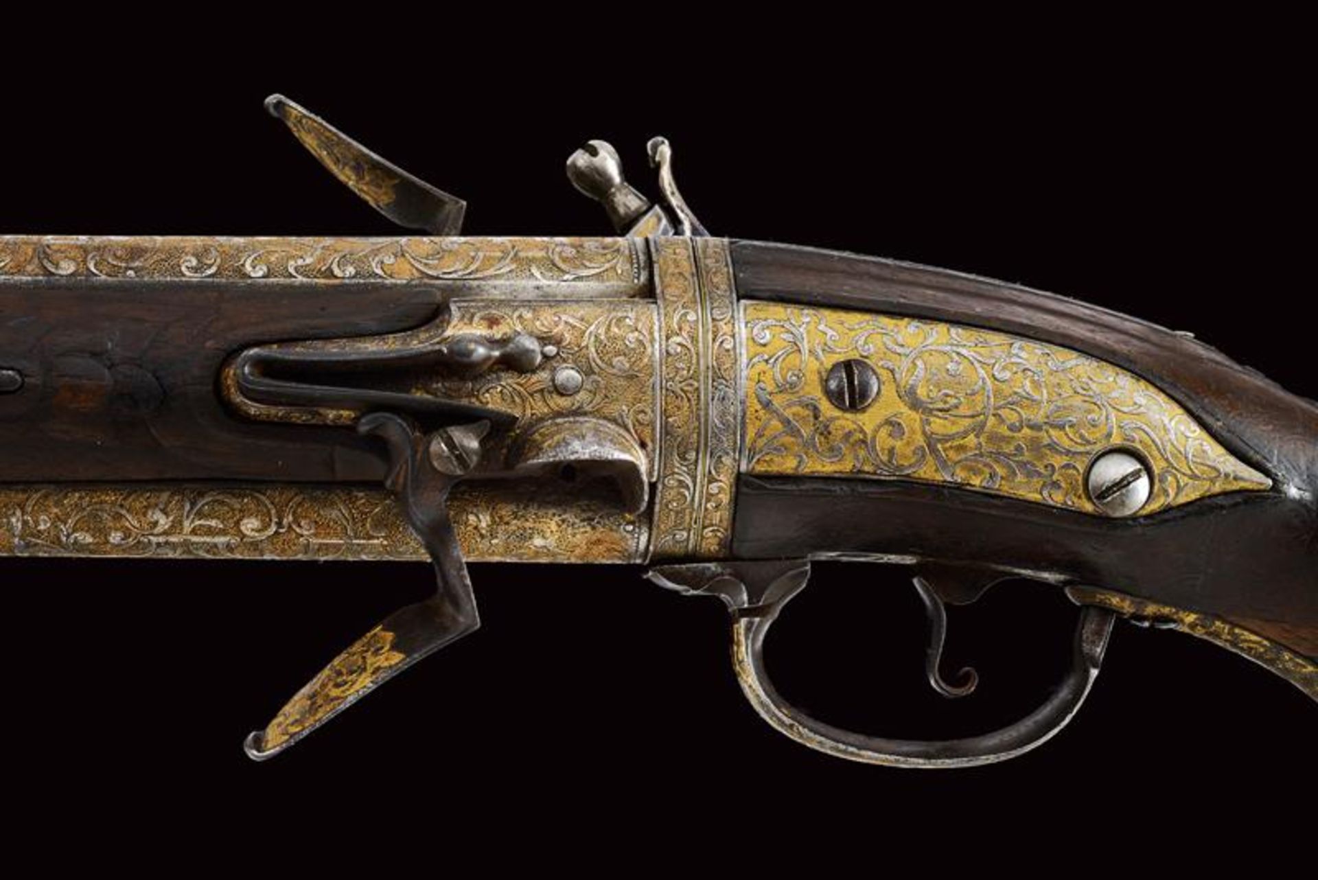 A flintlock wender pistol - Bild 8 aus 13