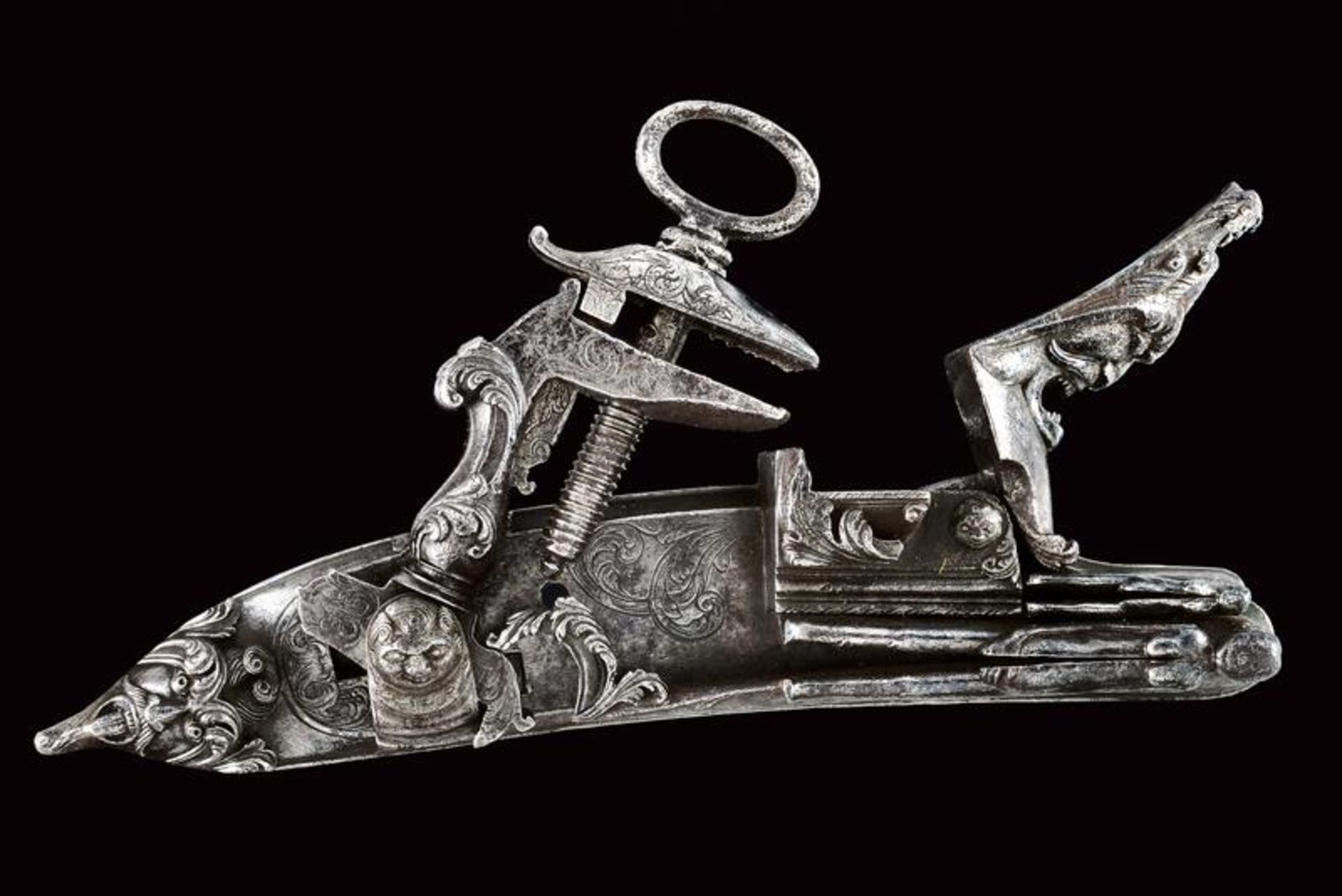 A beautiful Roman style flintlock