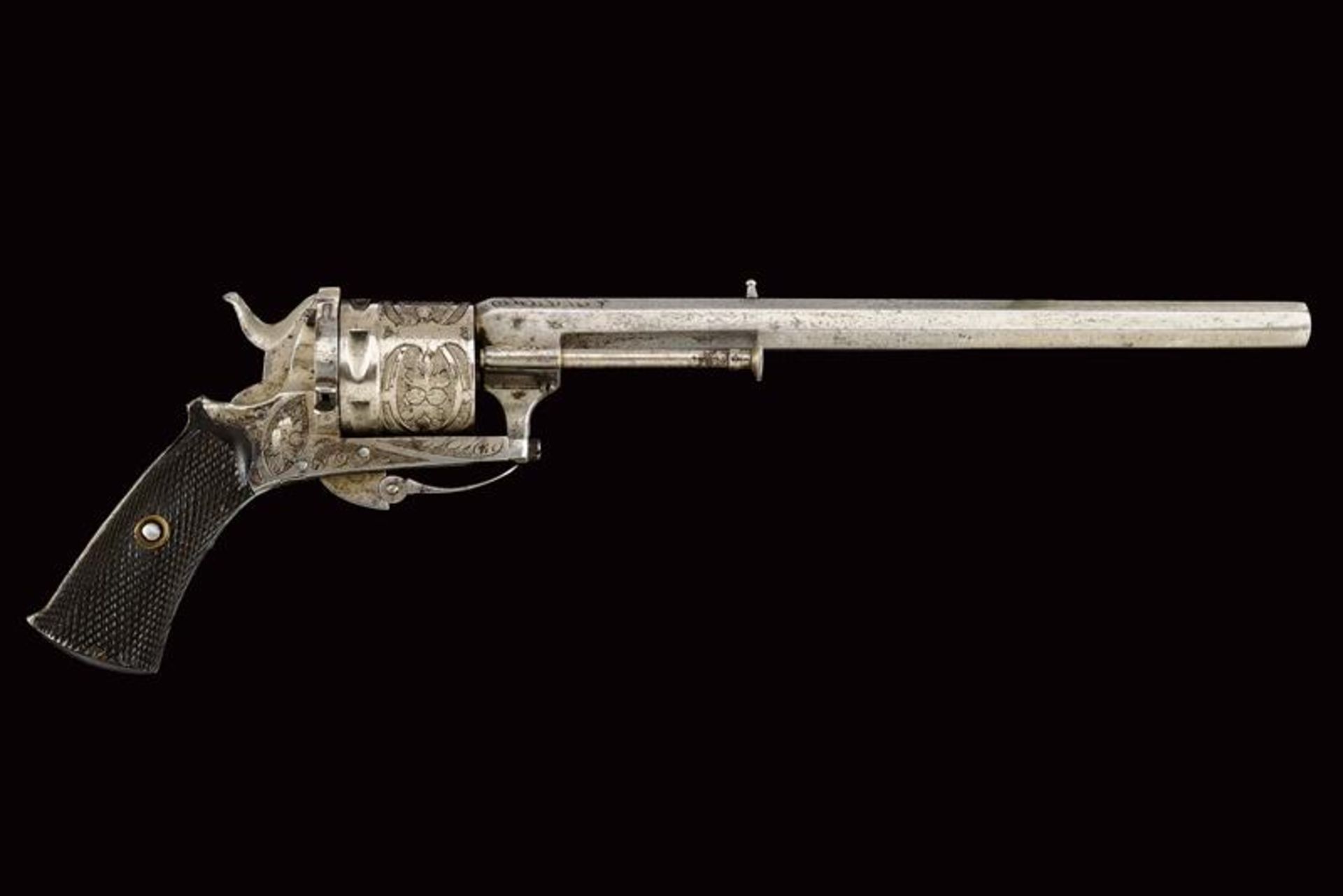 A fine center fire revolver with long barrel - Image 5 of 5