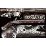 An elegant snaphaunce lock pistol by Acqua Fresca