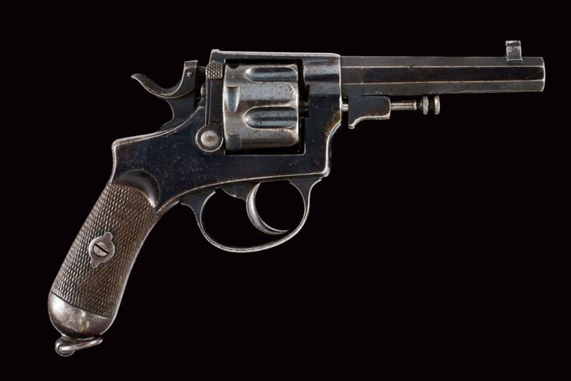 An 1889 model officer's Bodeo revolver
