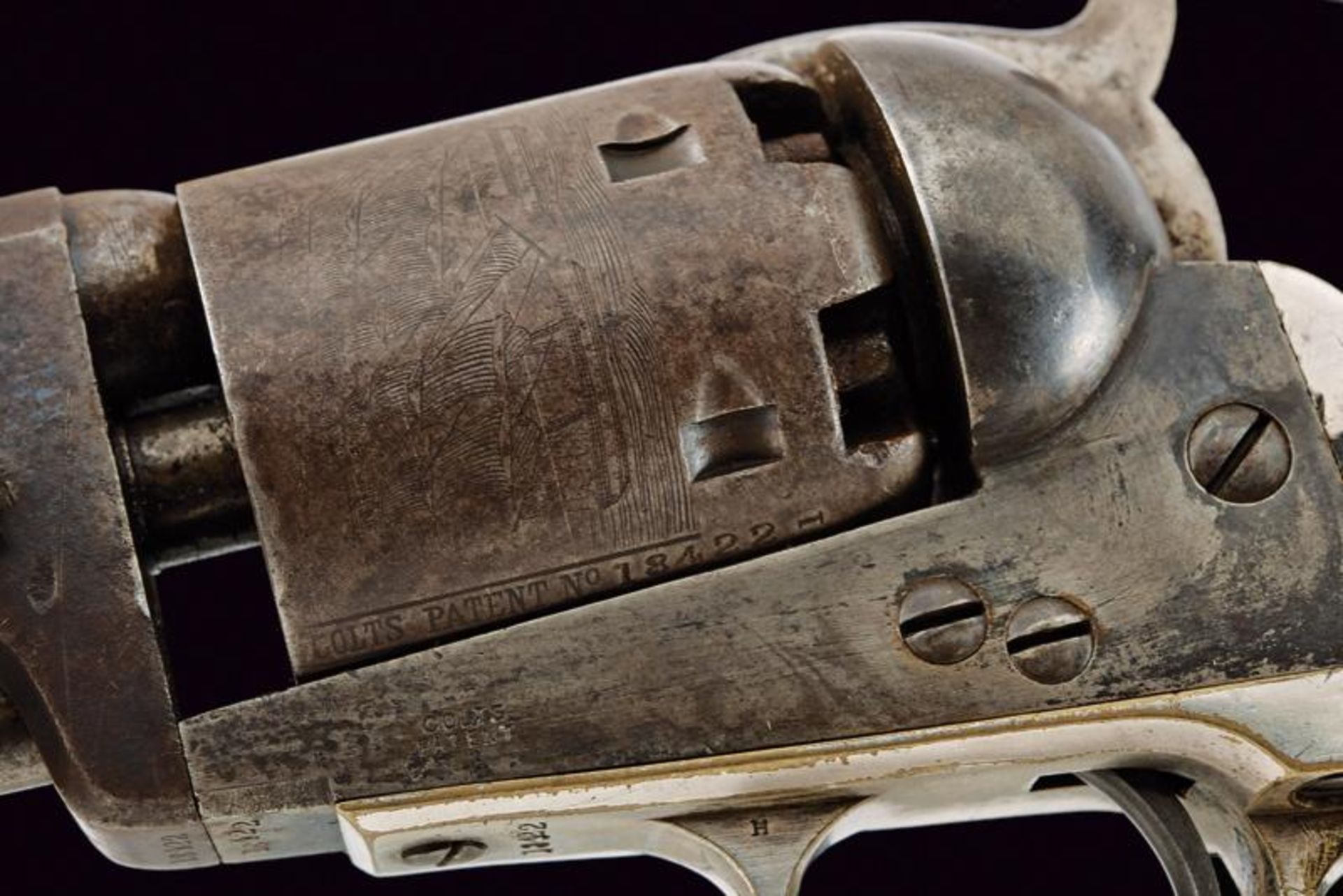 An interesting Colt Model 1851 Navy Revolver - Bild 5 aus 5