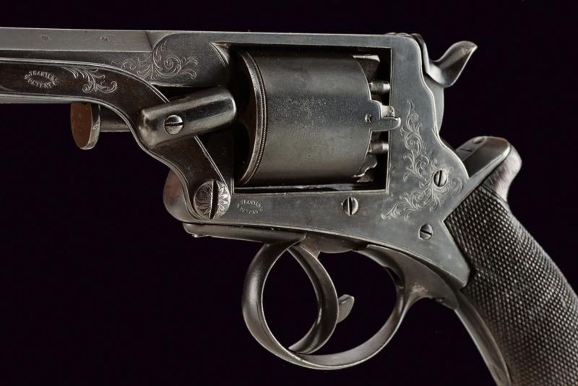 A Tranter patent cased percussion revolver - Bild 3 aus 6