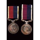 Royal Air Force Long Service Medal and a Good Conduct Medal