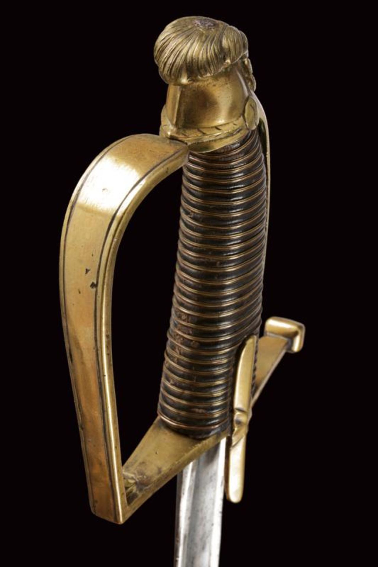 A rare 'Chasseur a cheval' officer's sabre - Bild 4 aus 6