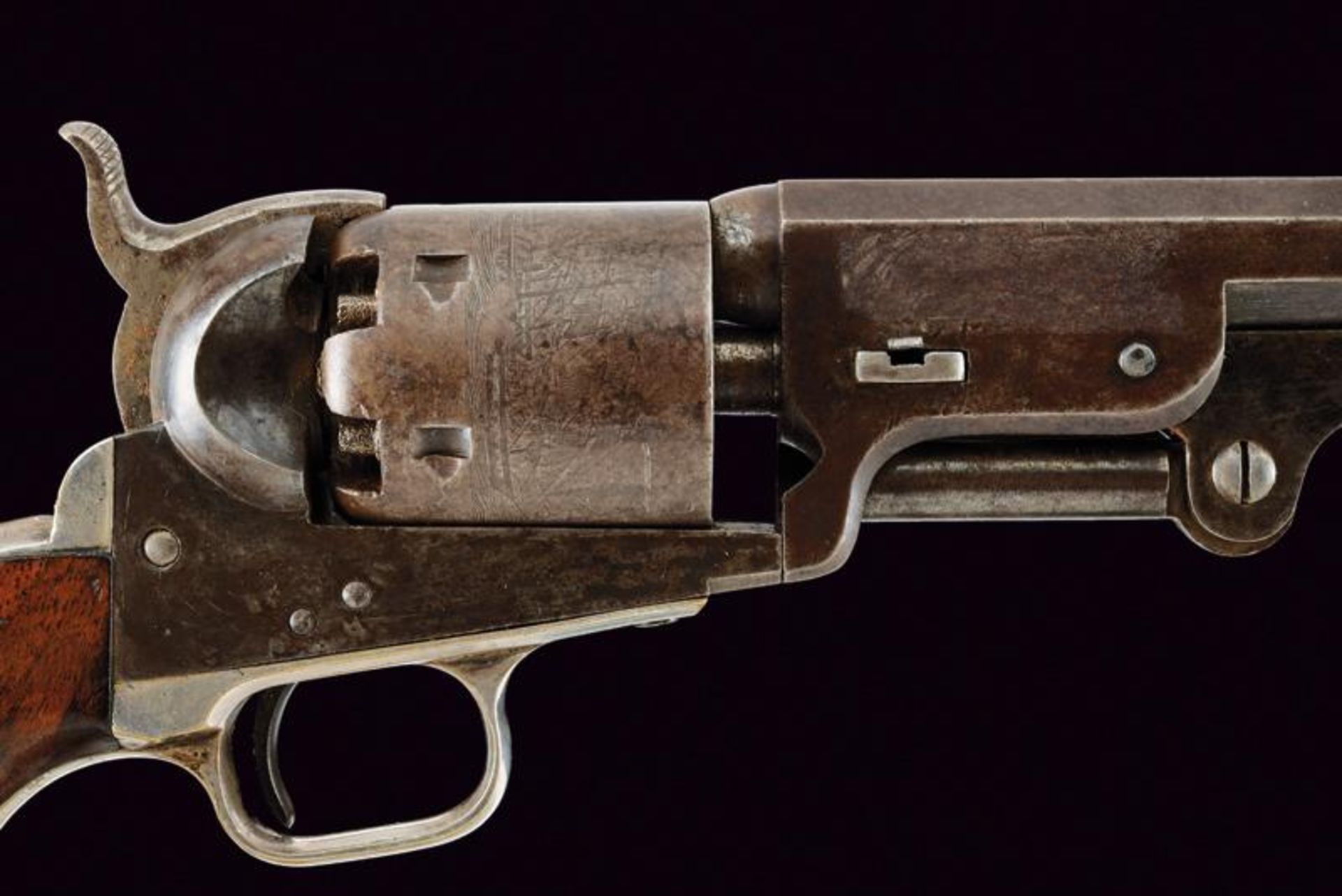 An interesting Colt Model 1851 Navy Revolver - Bild 2 aus 5