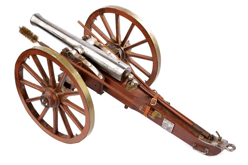 A fine cannon model