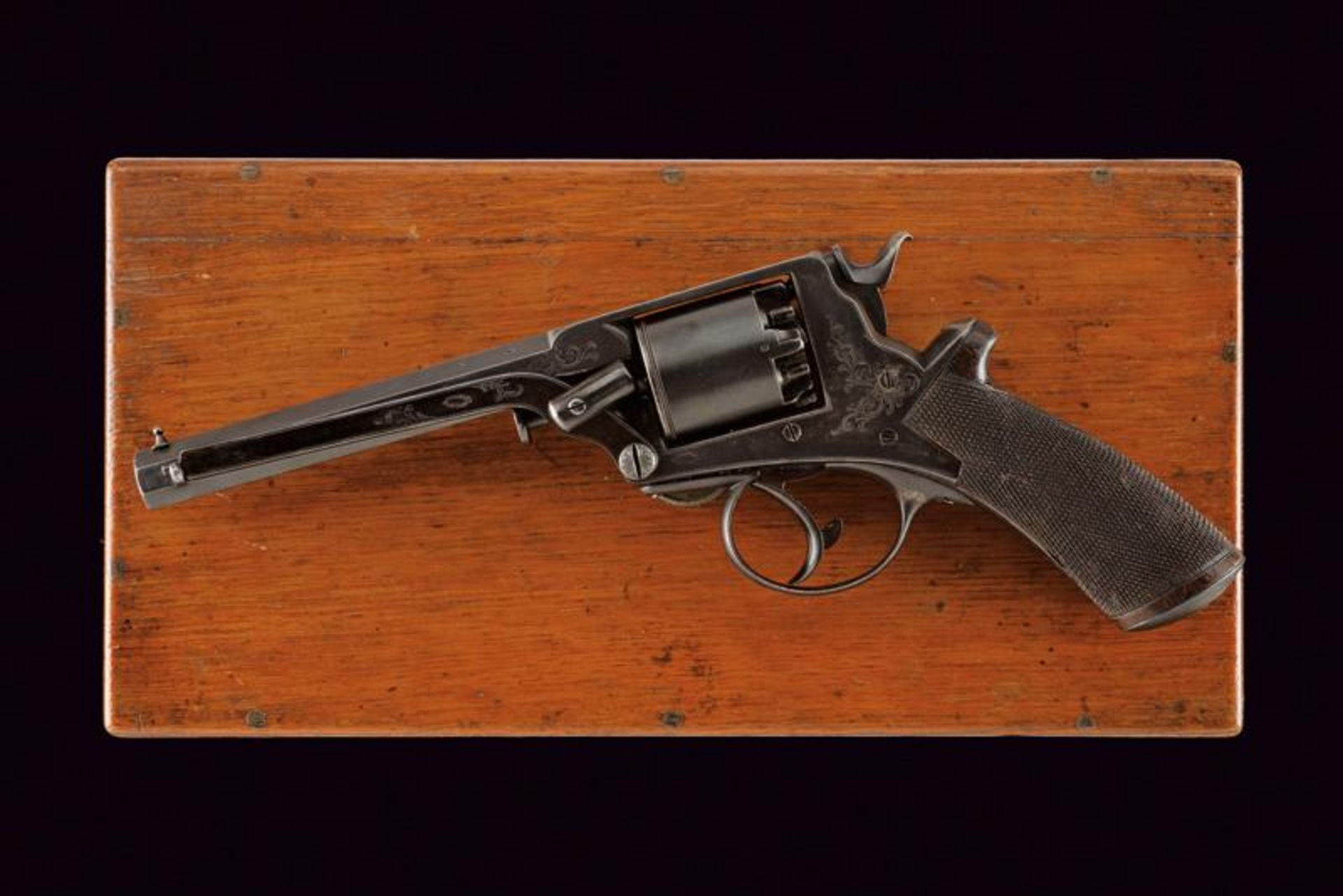 A Tranter patent cased percussion revolver - Bild 2 aus 6