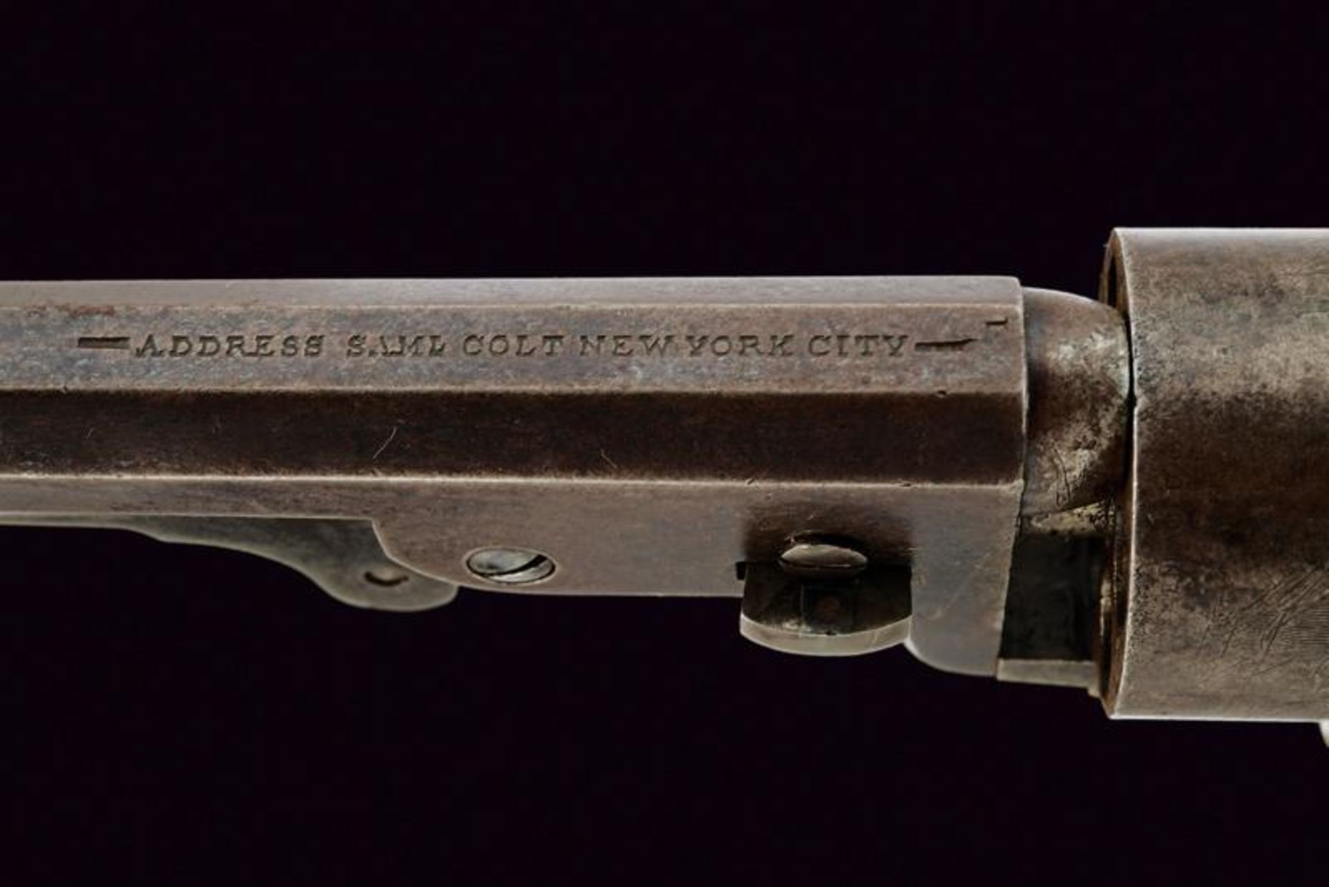 An interesting Colt Model 1851 Navy Revolver - Bild 4 aus 5