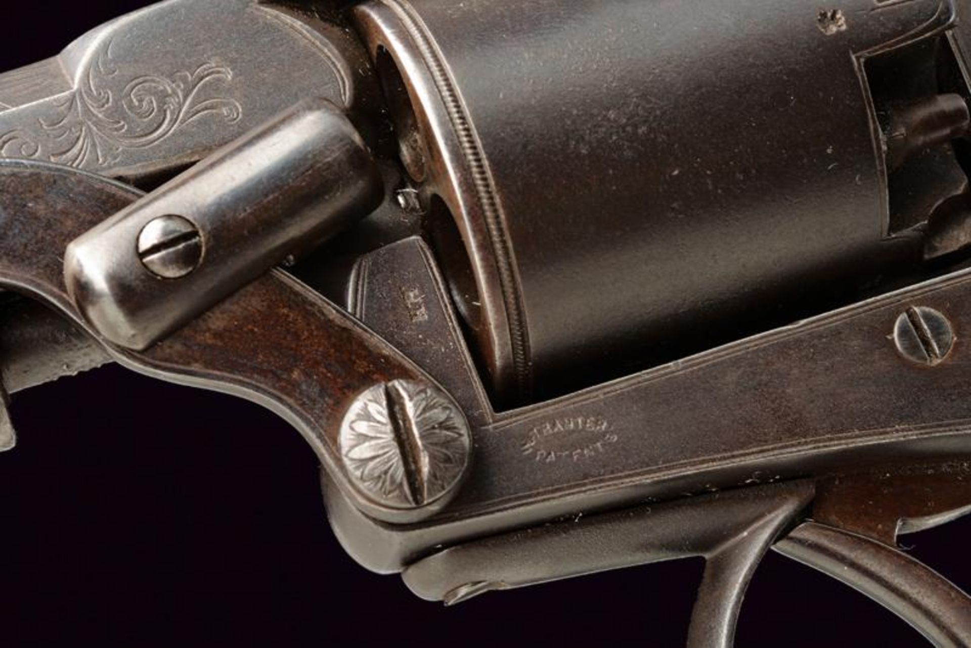 A Tranter patent cased percussion revolver - Bild 4 aus 6