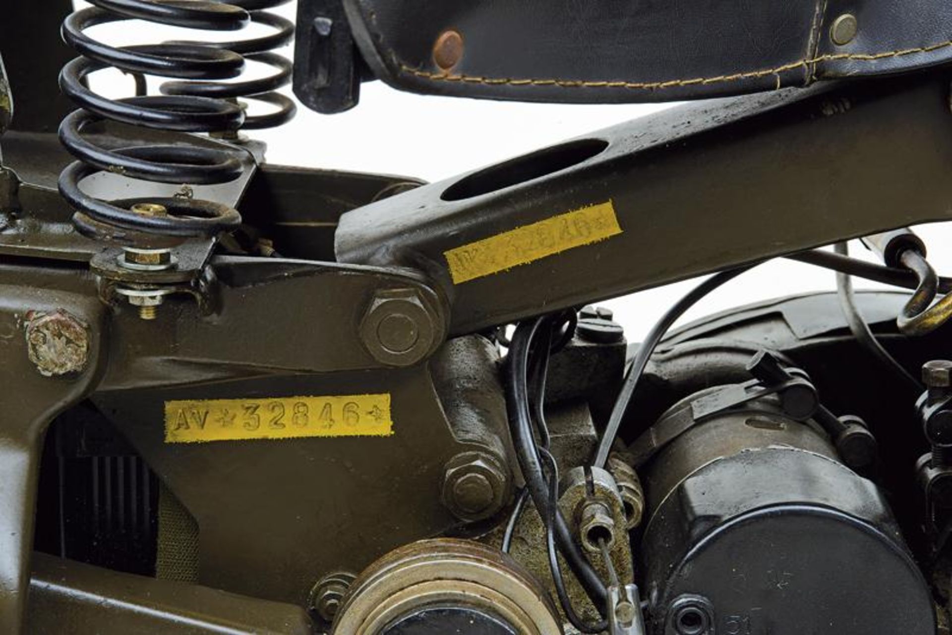 A rare military Moto Guzzi Superalce 500 cc. - Bild 17 aus 23