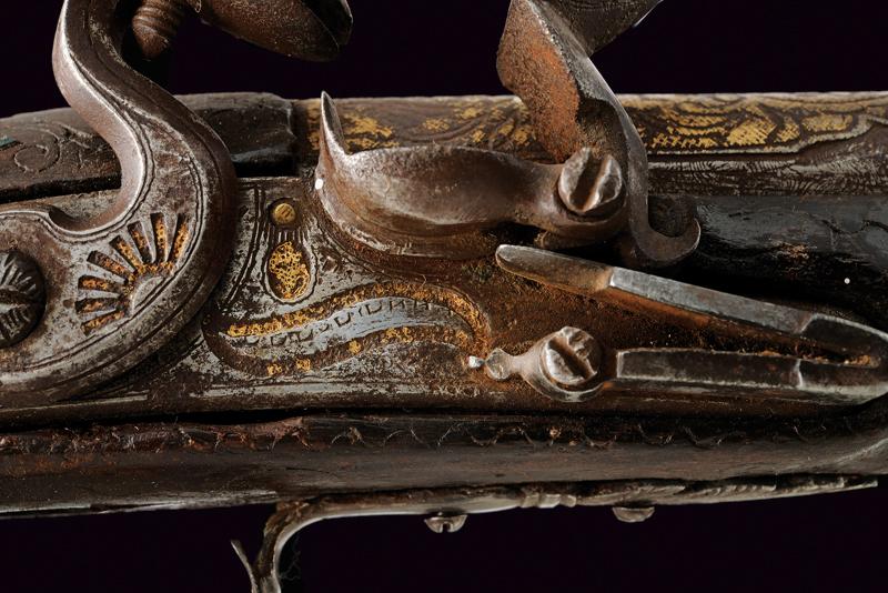 A flintlock pistol with silver mounts - Image 3 of 7