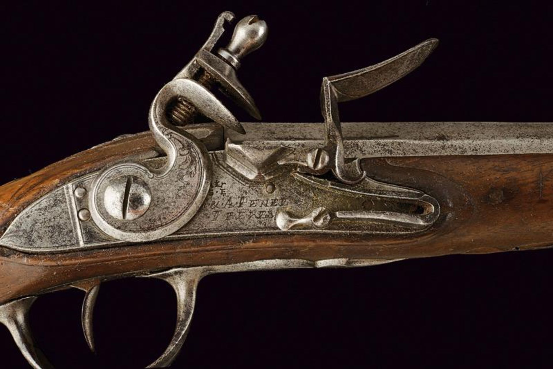 A rare Mod. 1743 pistol for the 'Garde du Corps du Roi' by Pentel Freres - Bild 2 aus 7