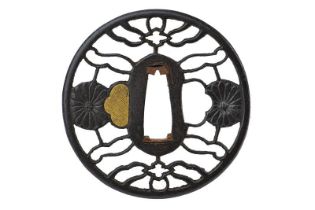 A fine tsuba