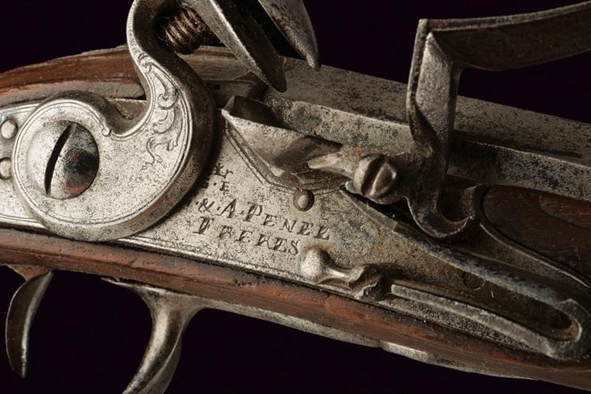 A rare Mod. 1743 pistol for the 'Garde du Corps du Roi' by Pentel Freres - Bild 3 aus 7