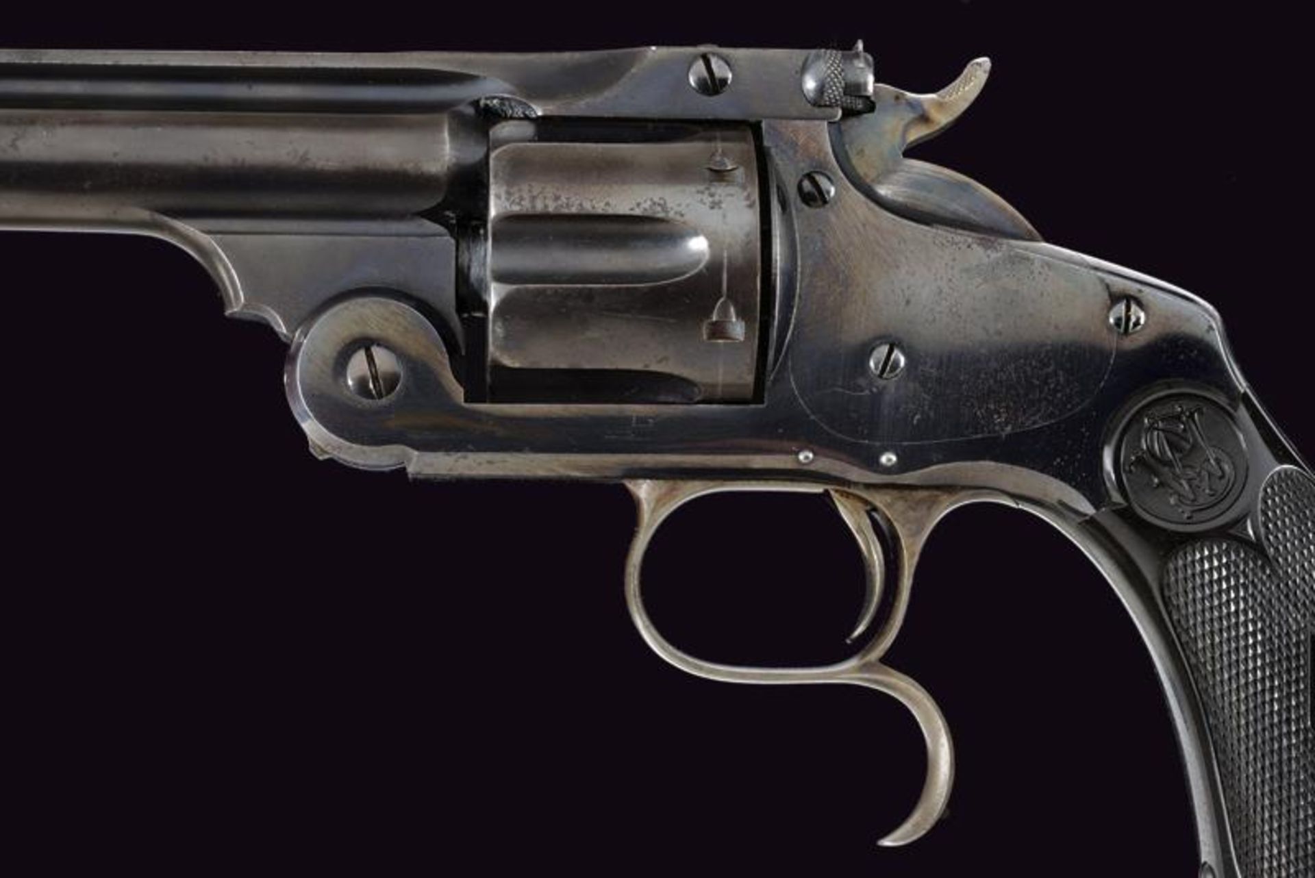 An S&W New Model No. 3 Single Action Revolver - Bild 6 aus 7