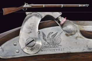 A Whitneyville percussion rifle