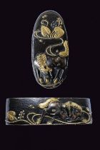 A Fuchi-kashira of the Nara school