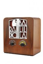 A rare 'Radio Balilla' radio receiver by Marelli