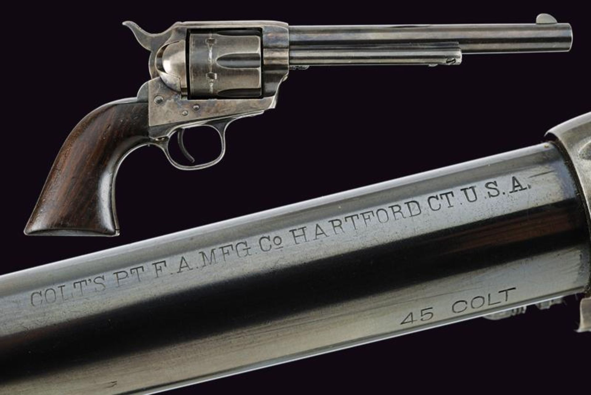 A Colt Single Action Army Revolver 'Cavalry'