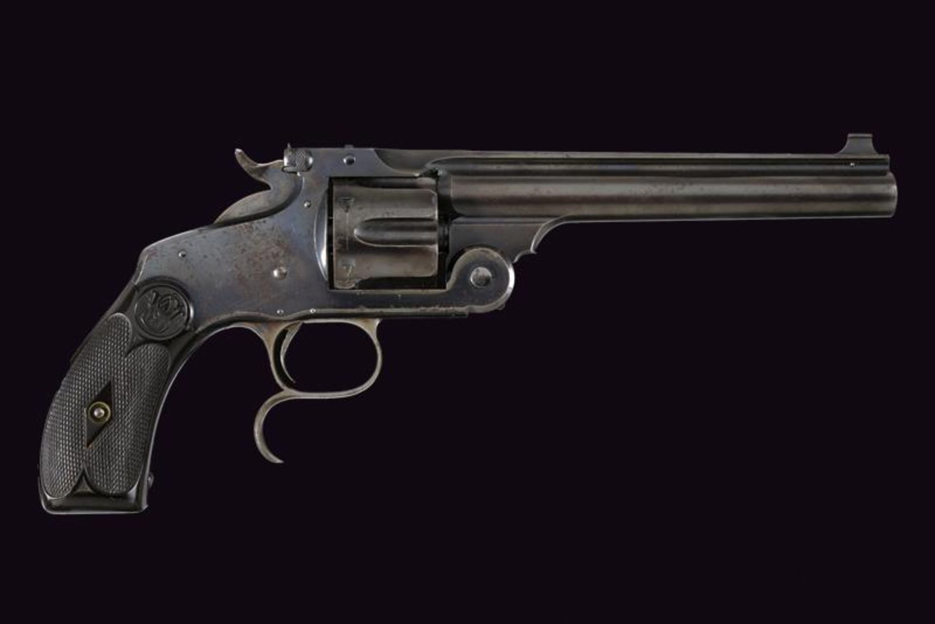 An S&W New Model No. 3 Single Action Revolver - Bild 7 aus 7