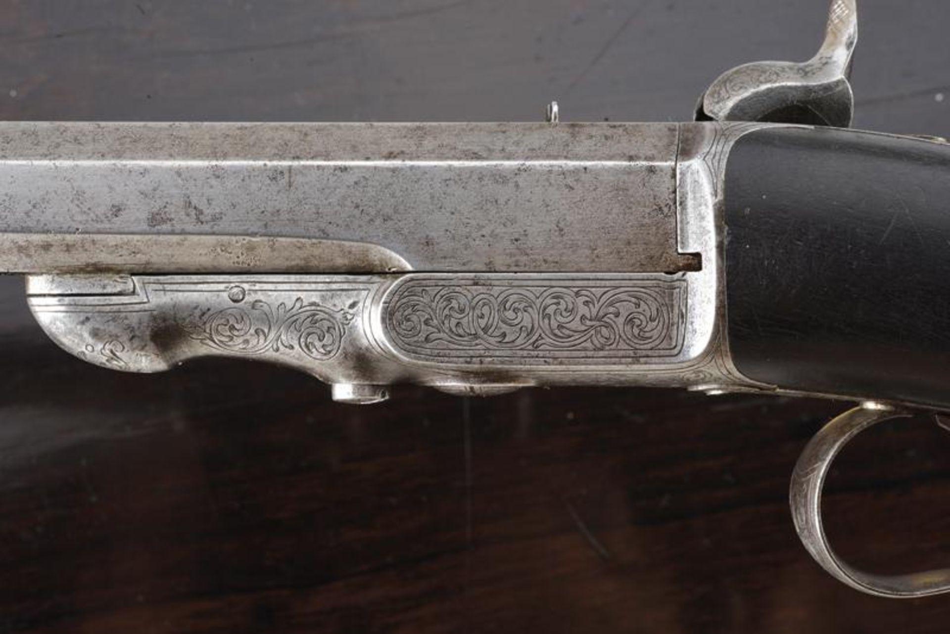 An interesting and rare pair of cased percussion pistols by Lepage - Image 5 of 9