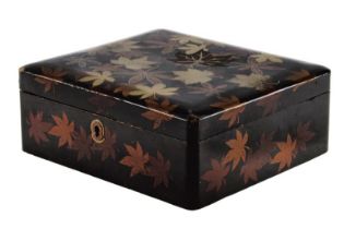 A lacquered box