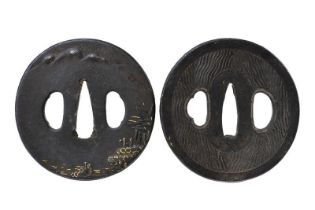 A lot of two tsuba