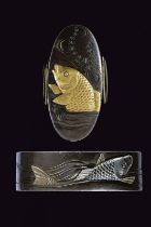 A Fuchi-kashira of the Mito/Goto school