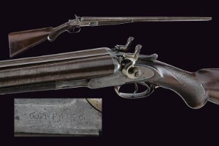 An interesting Colt 1878 Double Barrel Hammer Shotgun