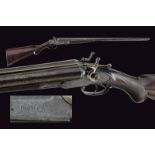 An interesting Colt 1878 Double Barrel Hammer Shotgun