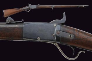 An 1867 model Peabody rifle