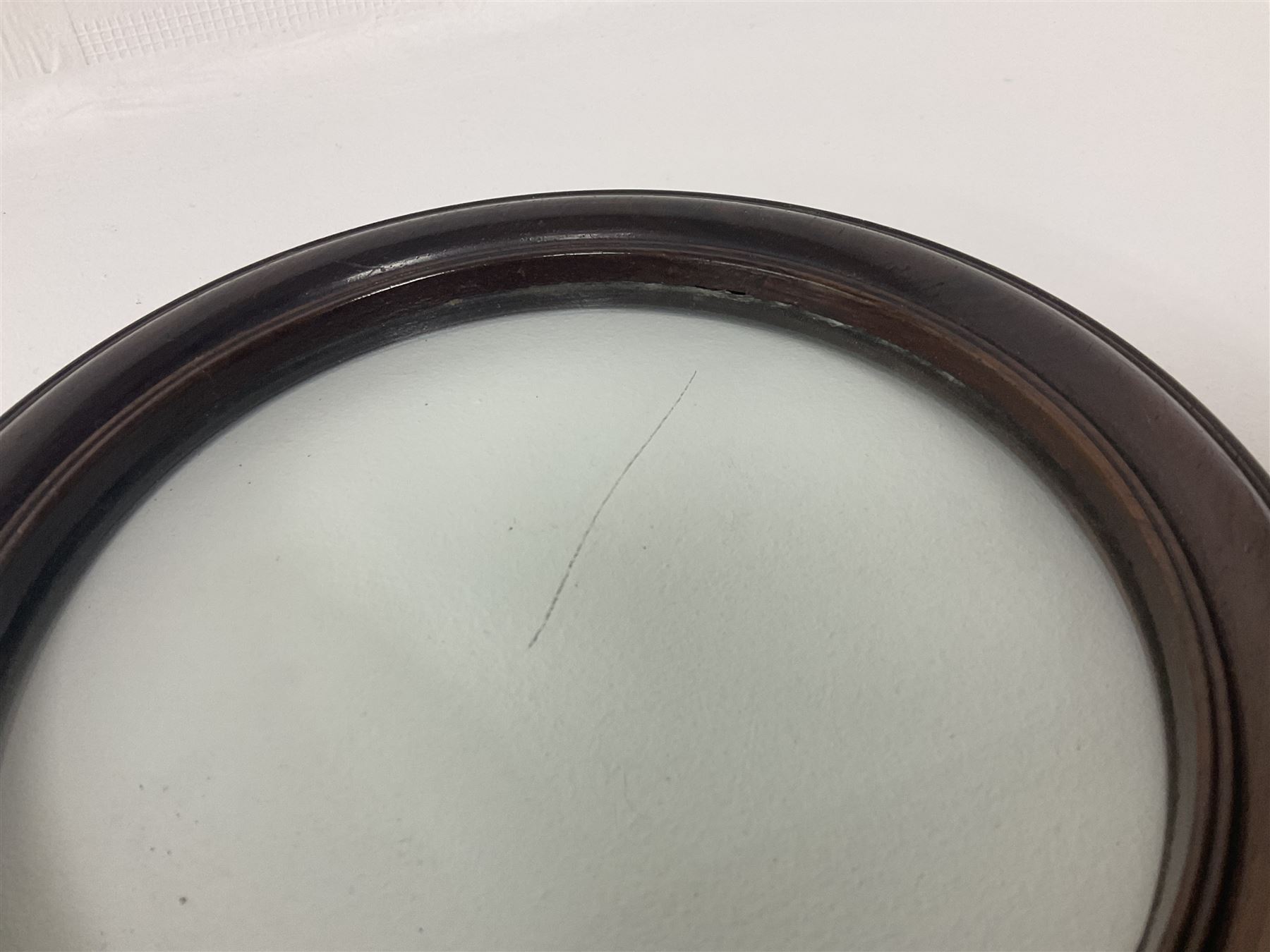 Large late 19th century rosewood library or gallery magnifying glass - Image 3 of 11