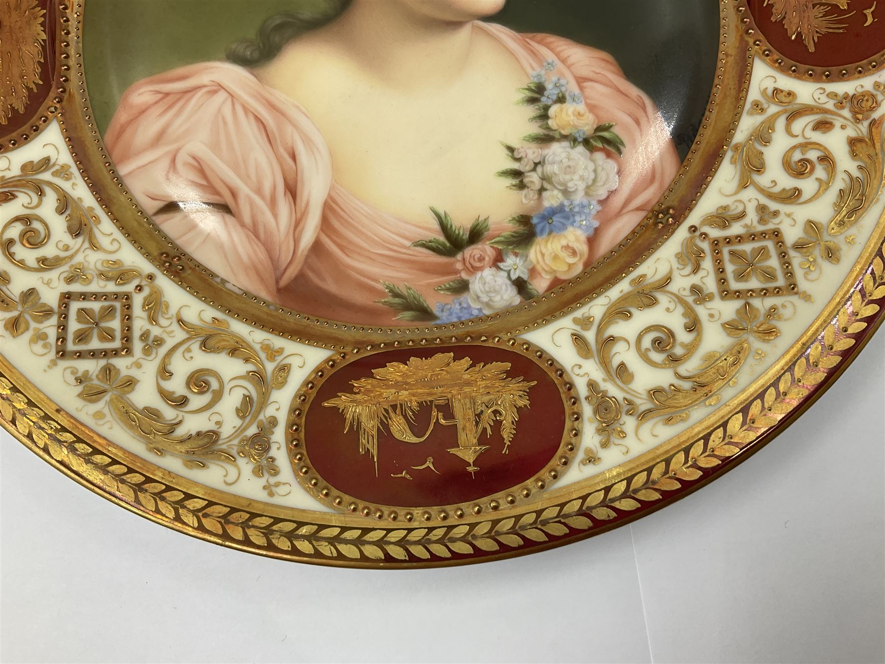 Two late 19th century cabinet plates in the manner of Vienna - Image 17 of 24