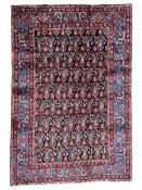 Persian blue ground rug