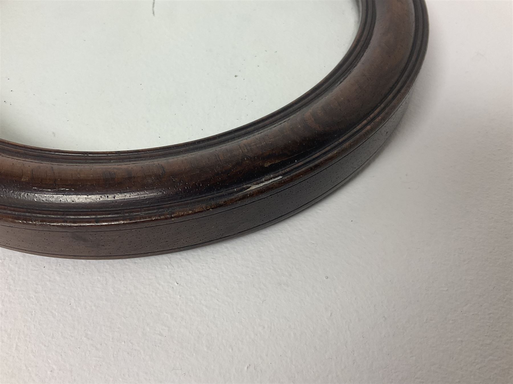 Large late 19th century rosewood library or gallery magnifying glass - Image 8 of 11